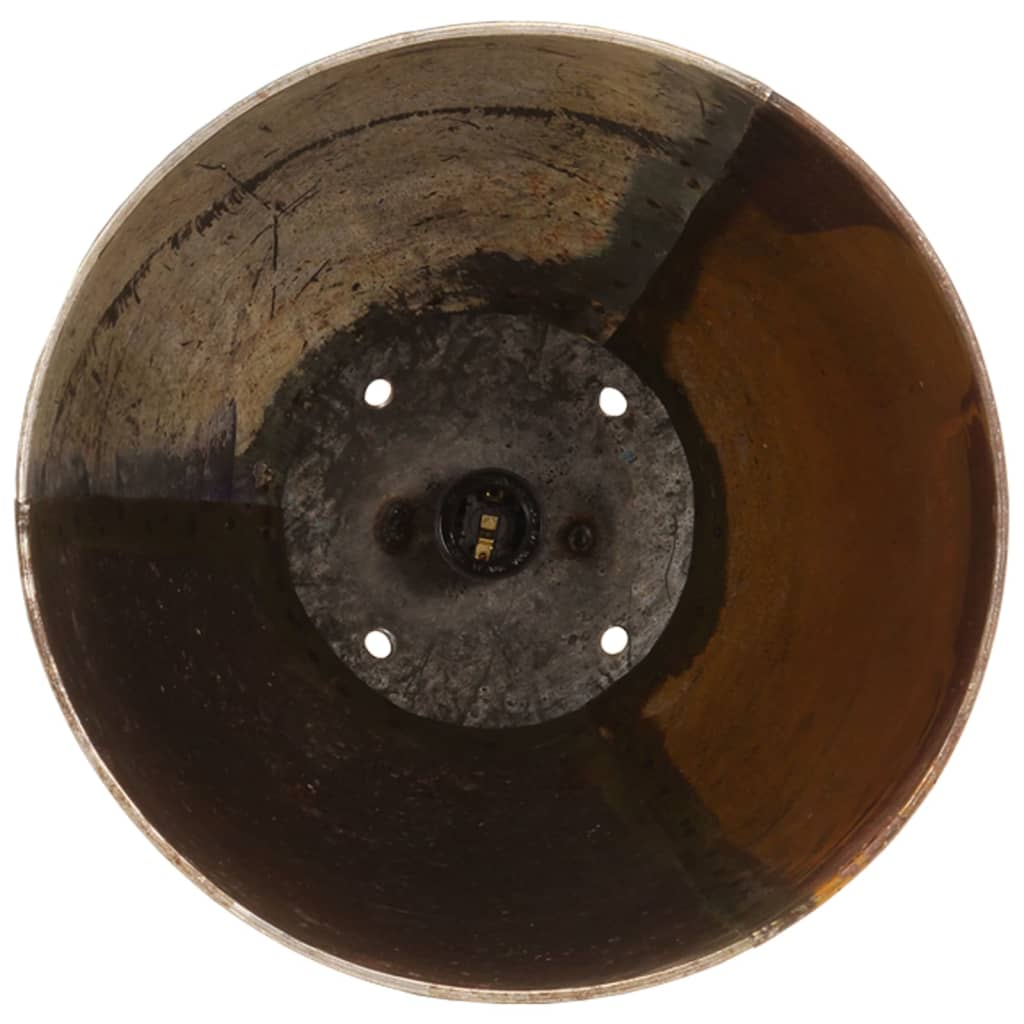 Lampada Sospesa Industriale 25 W Multicolore Rotonda 32 cm E27 | homemem39