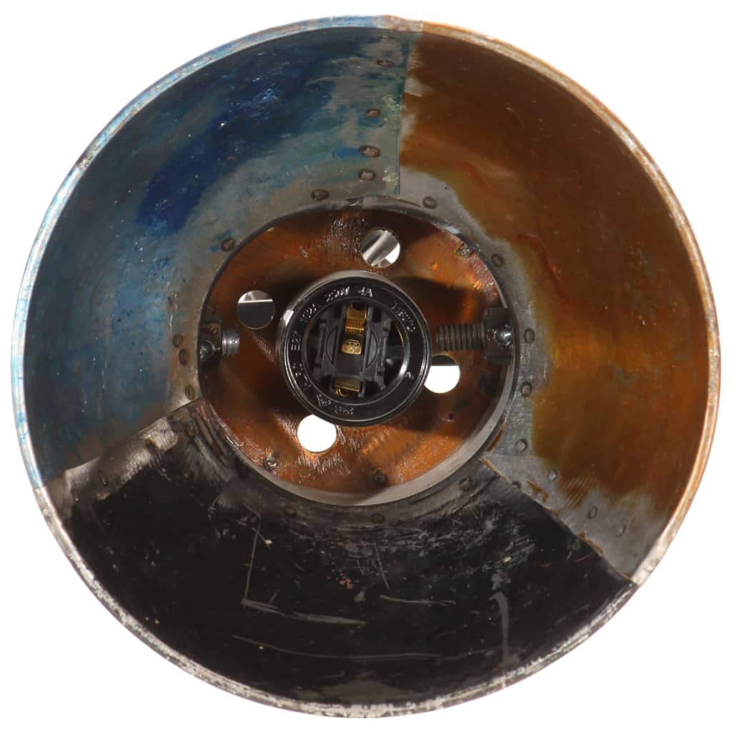 Lampada da Pavimento con 2 Paralumi Multicolore E27 - homemem39