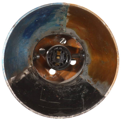 Lampada da Pavimento con 2 Paralumi Multicolore E27 - homemem39