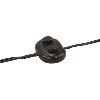 Lampada da Pavimento con 2 Paralumi Multicolore E27 - homemem39