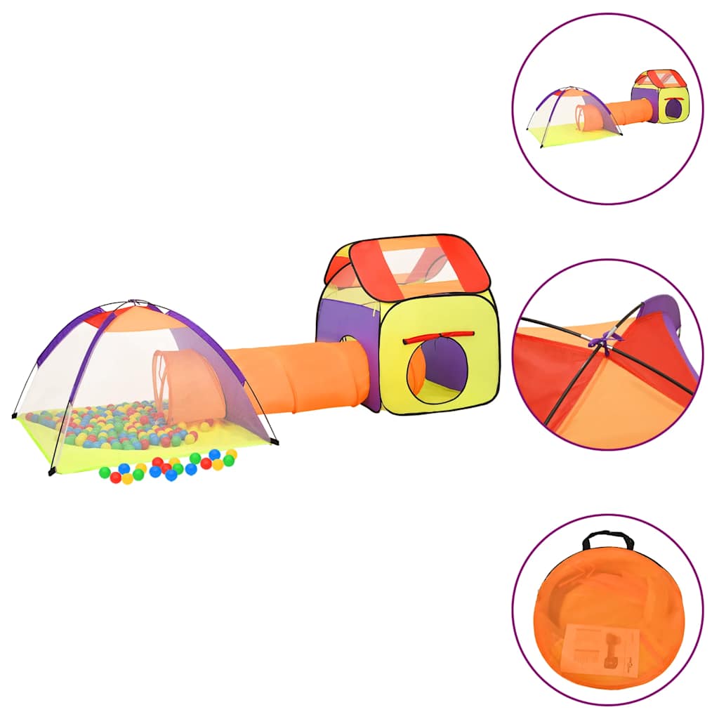 Tenda da Gioco per Bambini Multicolore 338x123x111 cm - homemem39