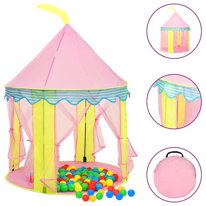 Tenda da Gioco per Bambini Rosa 100x100x127 cm - homemem39