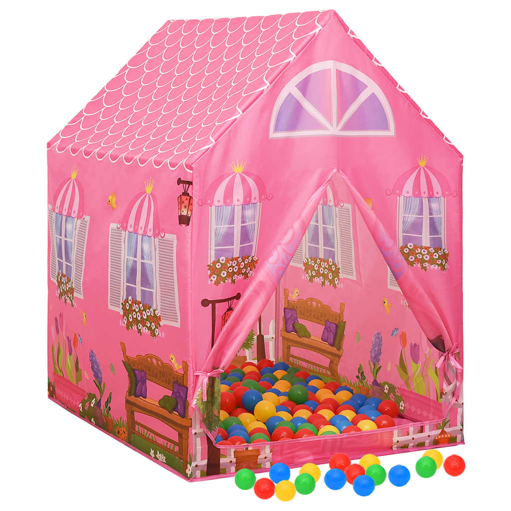 Tenda da Gioco per Bambini Rosa 69x94x104 cm - homemem39