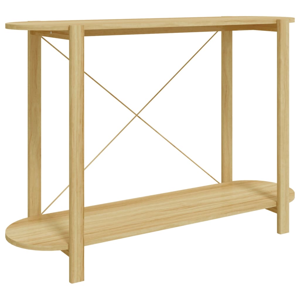 Tavolino Consolle 110x38x75 cm in Legno Multistrato | homemem39