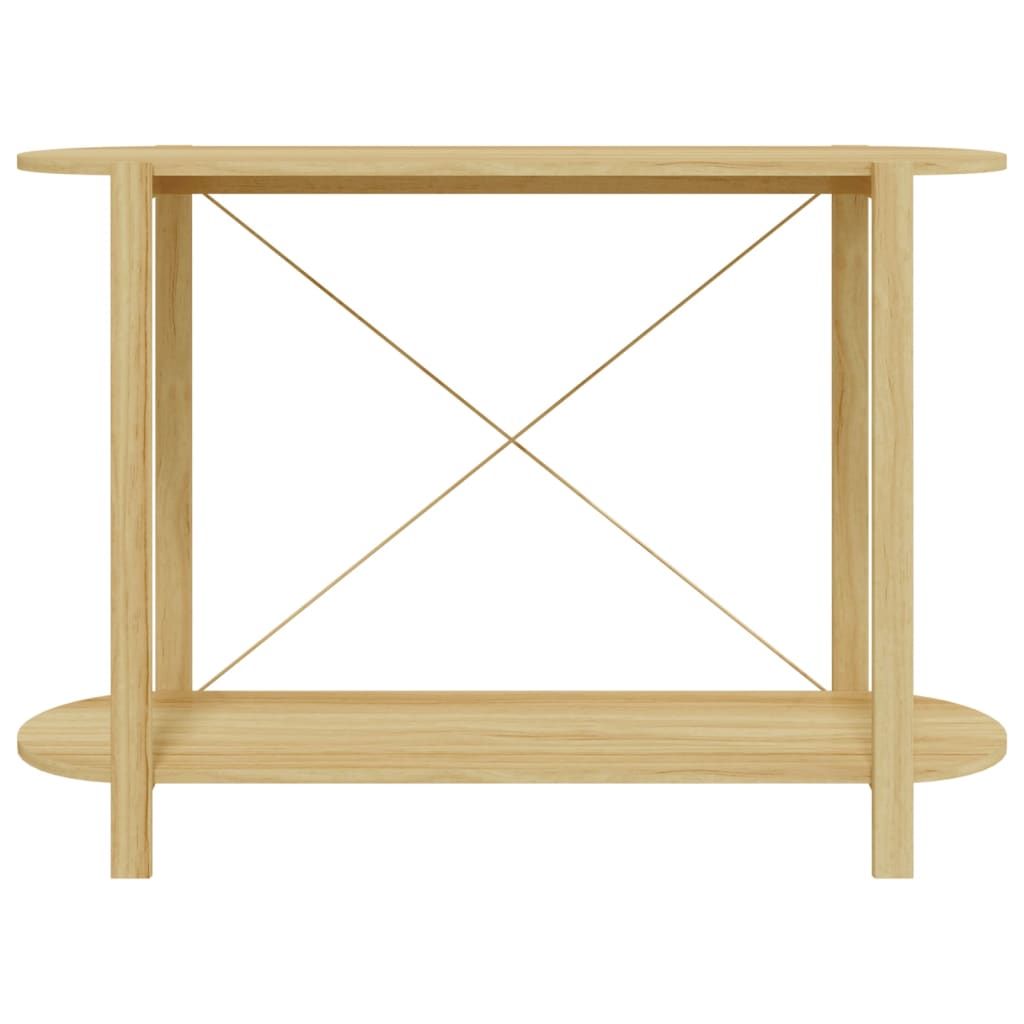 Tavolino Consolle 110x38x75 cm in Legno Multistrato | homemem39