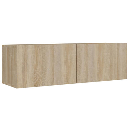 Set Mobili Porta TV 8pz Rovere Sonoma in Legno Multistrato