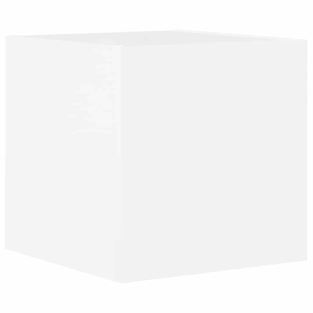 Set di Mobili Porta TV 5 pz Bianco in Legno Multistrato