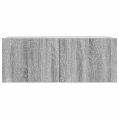 Set di Mobili Porta TV 5 pz Grigio Sonoma in Legno Multistrato | homemem39