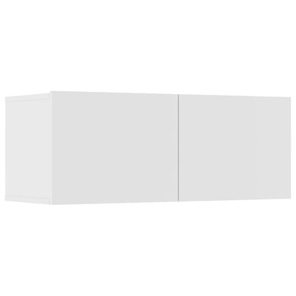 Set di Mobili Porta TV 6 pz Bianco in Legno Multistrato | homemem39