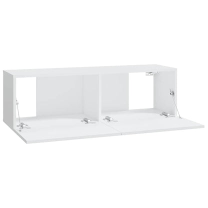 Set di Mobili Porta TV 6 pz Bianco in Legno Multistrato | homemem39