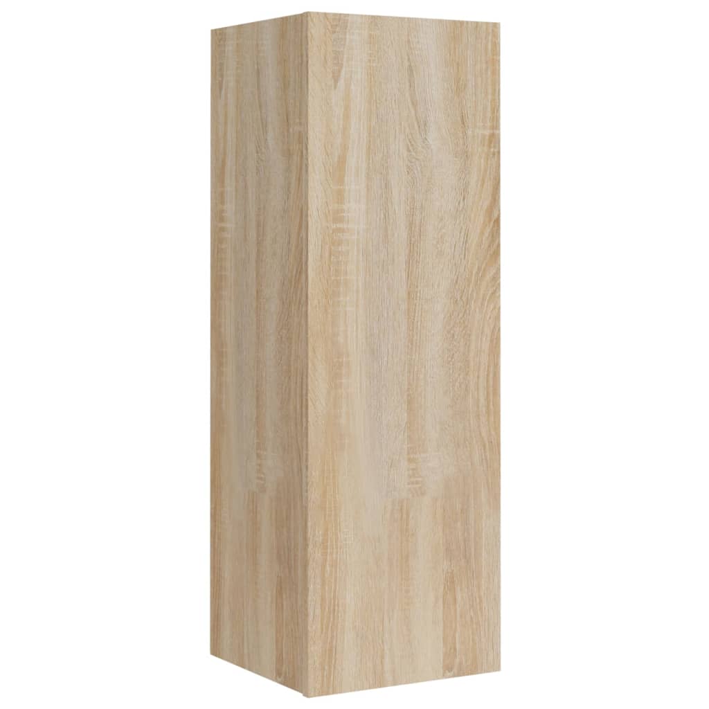 Set Mobili Porta TV 8pz Rovere Sonoma in Legno Multistrato | homemem39