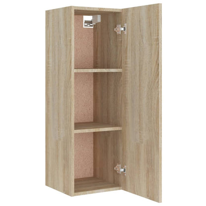 Set Mobili Porta TV 8pz Rovere Sonoma in Legno Multistrato | homemem39