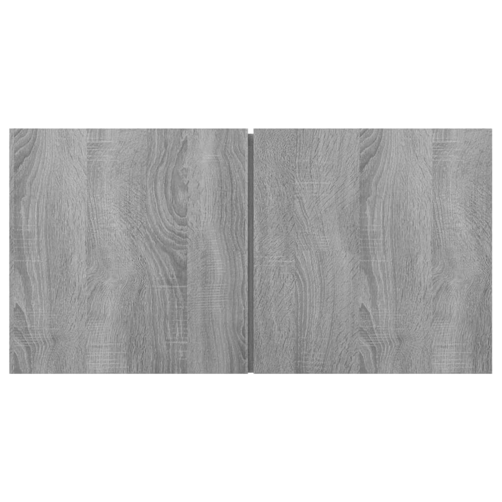 Set di Mobili Porta TV 4 pz Grigio Sonoma in Legno Multistrato - homemem39