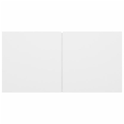 Set di Mobili Porta TV 5 pz Bianco in Legno Multistrato