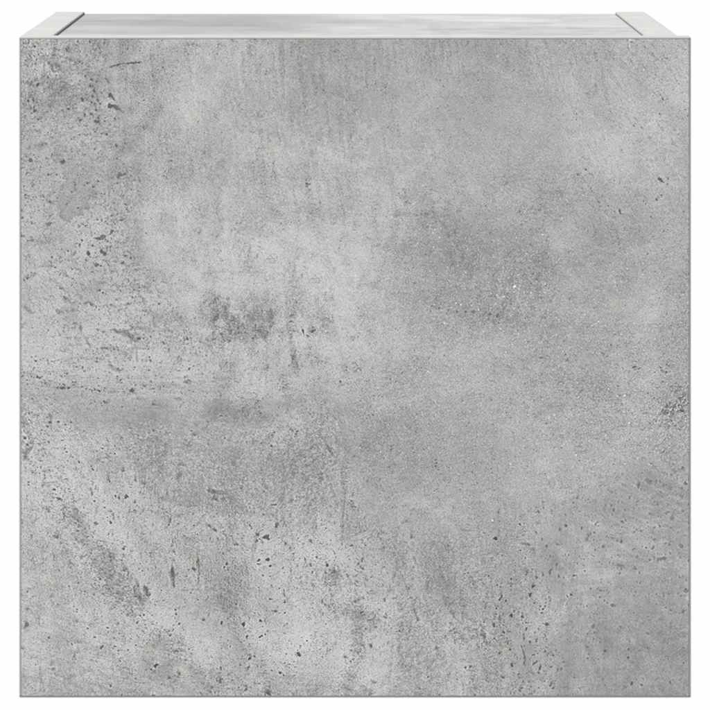 Set di Mobili Porta TV 7 pz Grigio Cemento in Legno Multistrato