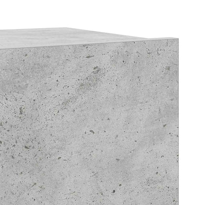 Set di Mobili Porta TV 7 pz Grigio Cemento in Legno Multistrato