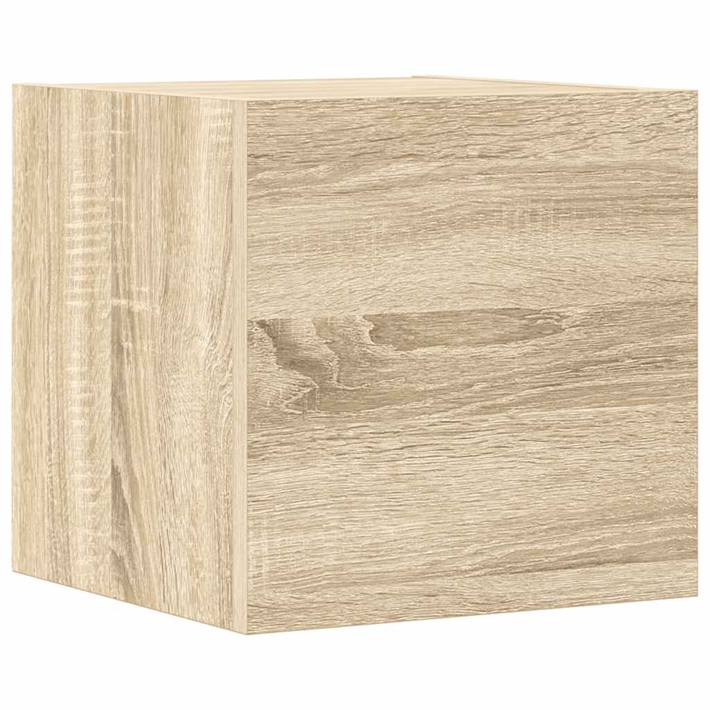 Set di Mobili Porta TV 7 pz Rovere Sonoma in Legno Multistrato