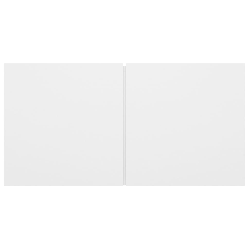 Set di Mobili Porta TV 4 pz Bianco in Legno Multistrato