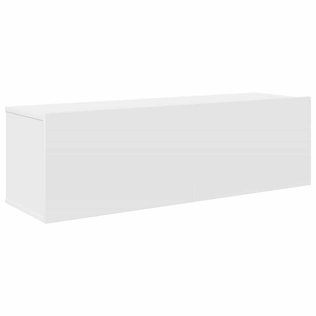 Set di Mobili Porta TV 7 pz Bianco in Legno Multistrato