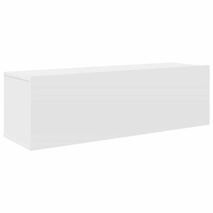 Set di Mobili Porta TV 7 pz Bianco in Legno Multistrato