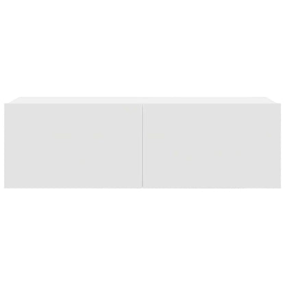 Set di Mobili Porta TV 7 pz Bianco in Legno Multistrato