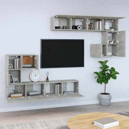Mobile Porta TV a Parete in legno multistrato