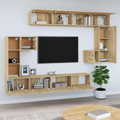 Mobile Porta TV a Parete in legno multistrato
