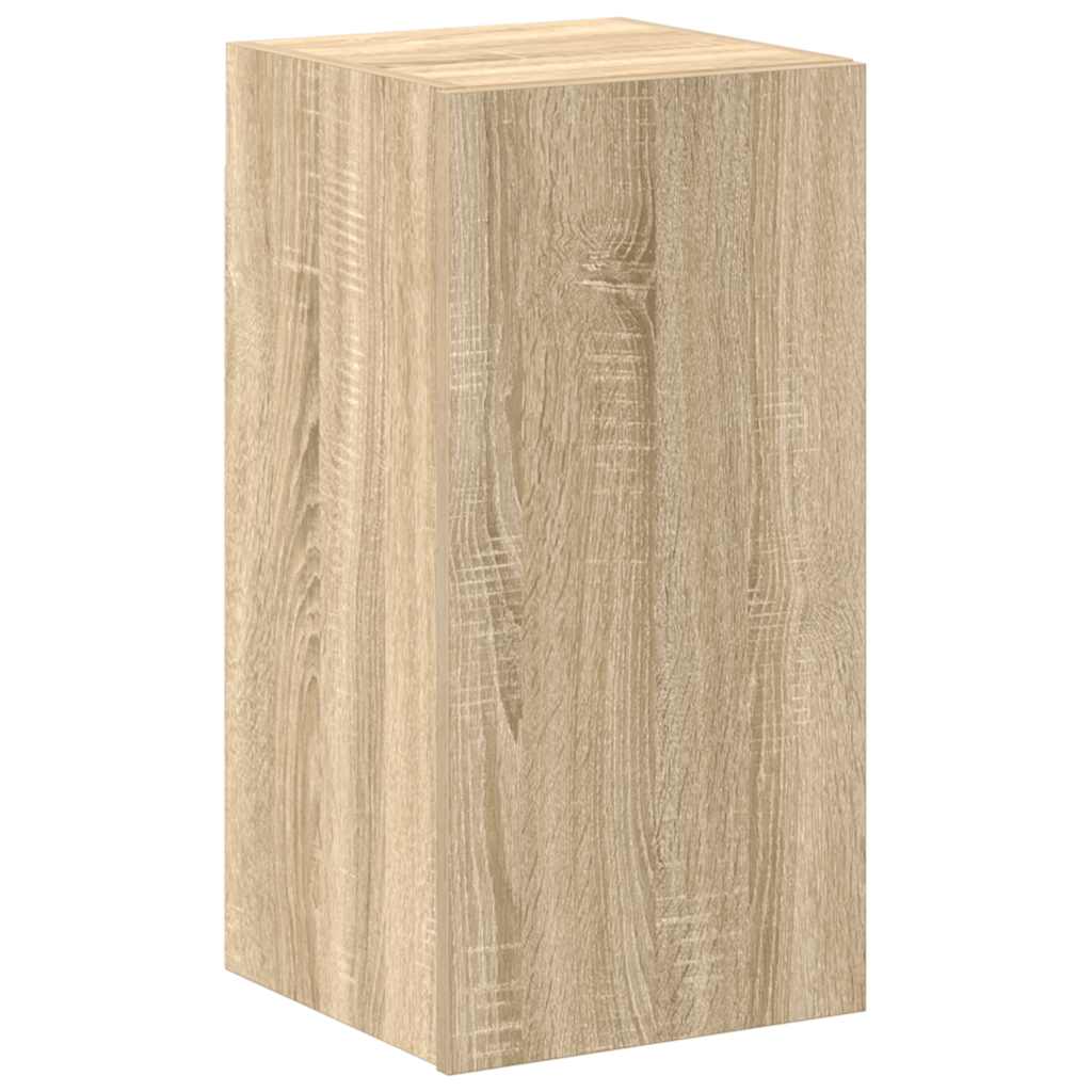 Set di Mobili Porta TV 4 pz Rovere Sonoma in Legno Multistrato - homemem39