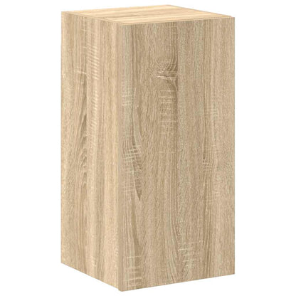 Set di Mobili Porta TV 4 pz Rovere Sonoma in Legno Multistrato - homemem39