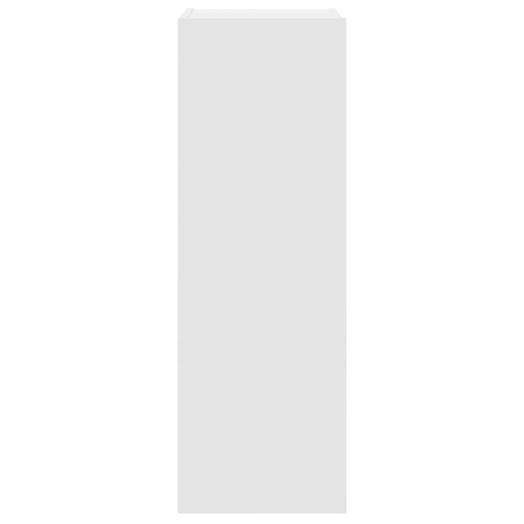 Set di Mobili Porta TV 4 pz Bianco in Legno Multistrato