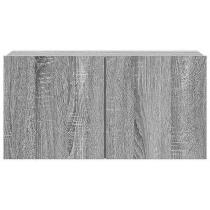 Set di Mobili Porta TV 4 pz Grigio Sonoma in Legno Multistrato - homemem39