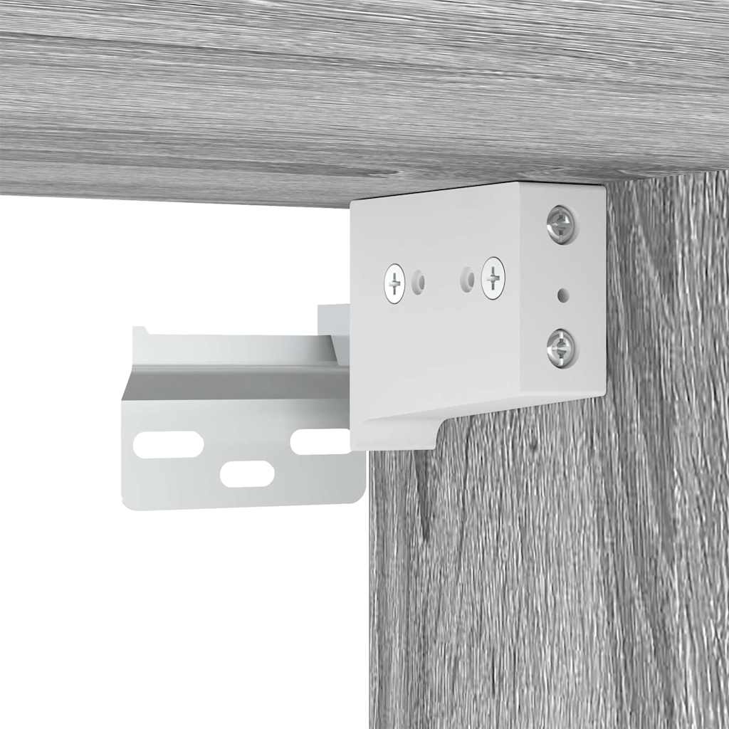 Set di Mobili Porta TV 4 pz Grigio Sonoma in Legno Multistrato - homemem39