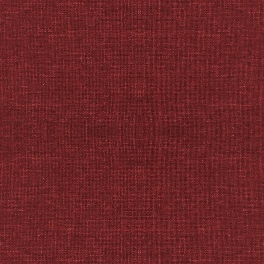 Sedia da Ufficio Girevole Rosso Vino in Tessuto - homemem39