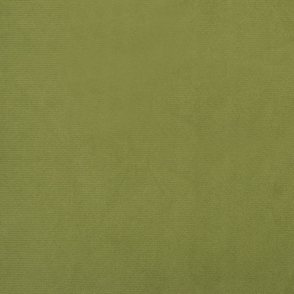 Sedie da Pranzo Girevoli 2 pz Verde Chiaro in Velluto | homemem39