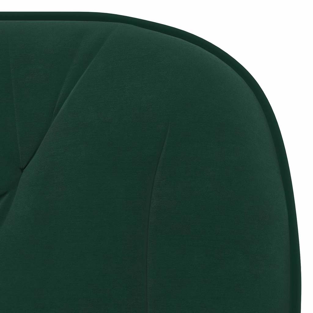 Sedie da Pranzo 2 pz Verde Scuro in Velluto | homemem39