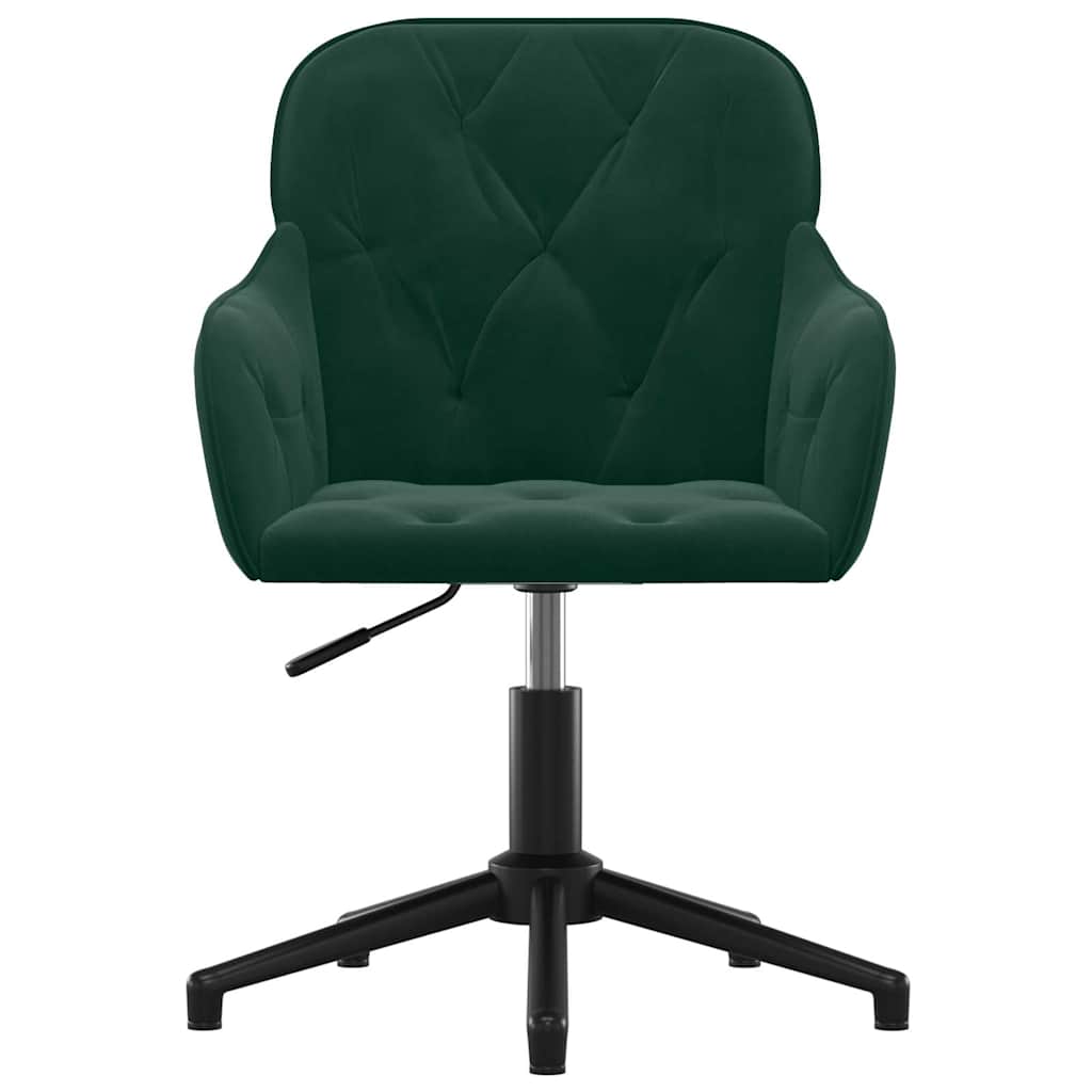 Sedia da Ufficio Girevole in Velluto