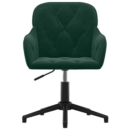 Sedia da Ufficio Girevole in Velluto