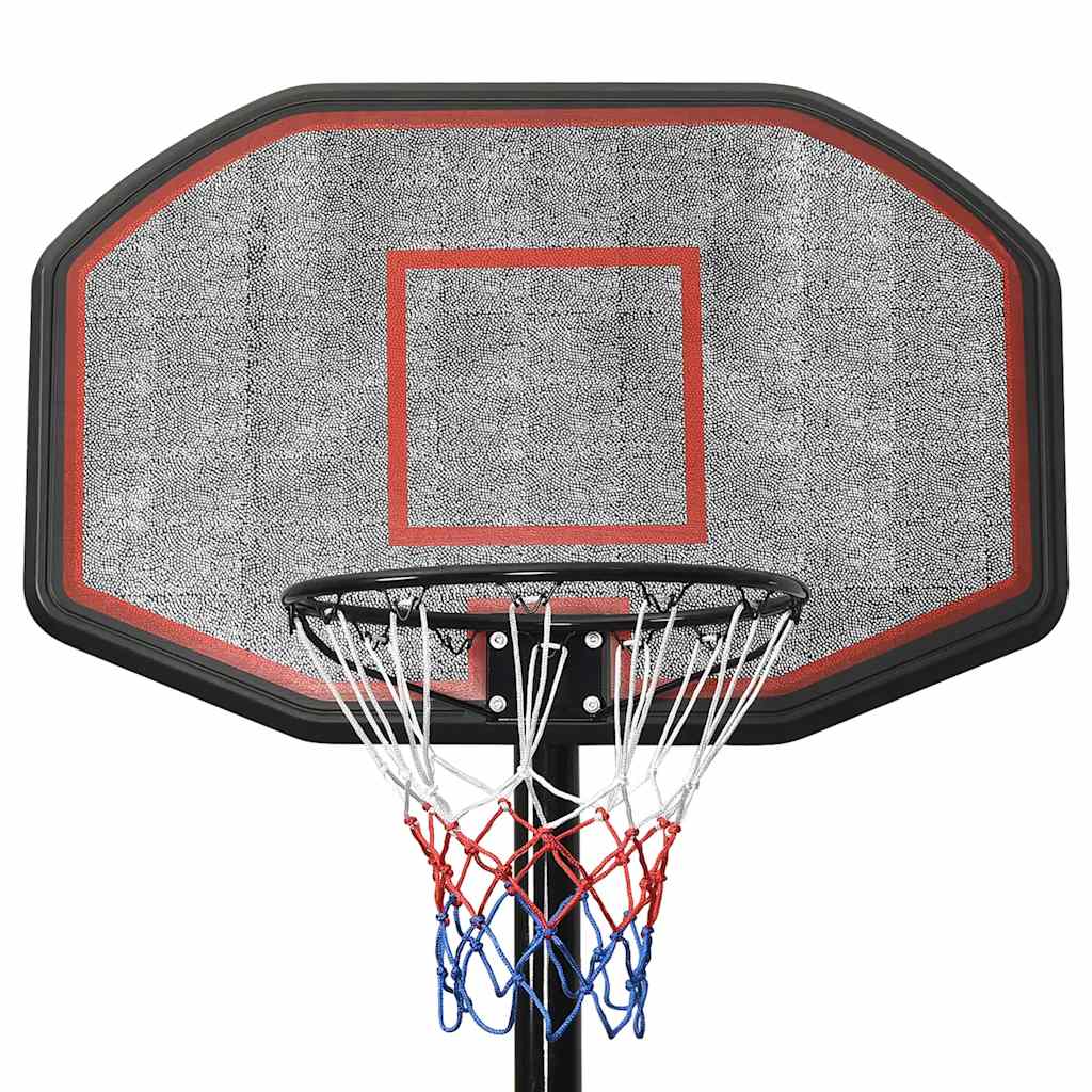 Supporto per Pallacanestro Nero 258-363 cm Polietilene - homemem39