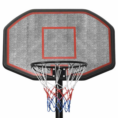 Supporto per Pallacanestro Nero 258-363 cm Polietilene - homemem39