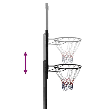 Supporto per Pallacanestro Trasparente 256-361 cm Policarbonato | homemem39
