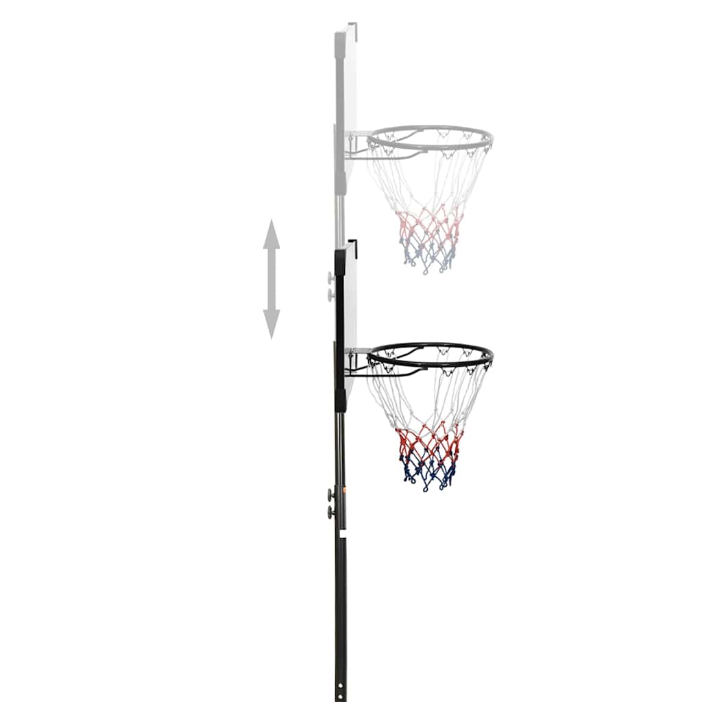 Supporto per Pallacanestro Trasparente 216-250 cm Policarbonato - homemem39