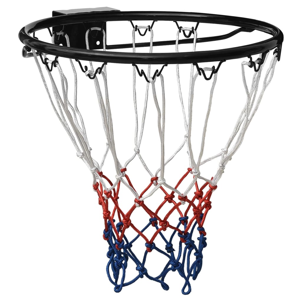 Canestro da Basket Nero 39 cm Acciaio - homemem39