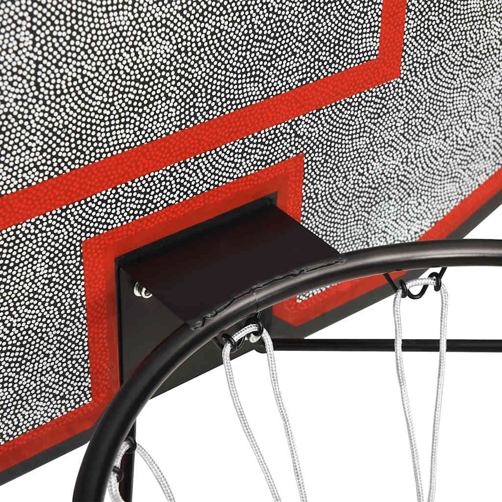 Tabellone da Pallacanestro Nero 90x60x2 cm Polietilene | homemem39