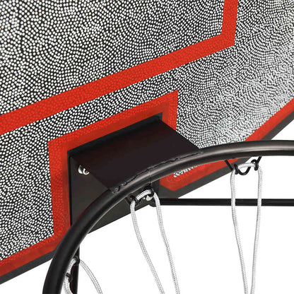 Tabellone da Pallacanestro Nero 90x60x2 cm Polietilene | homemem39