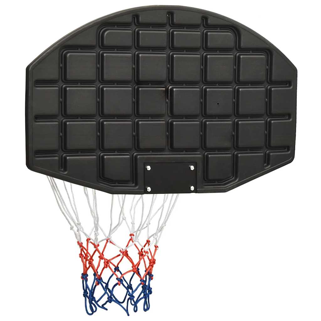Tabellone da Pallacanestro Nero 71x45x2 cm Polietilene | homemem39