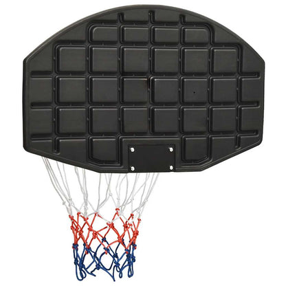 Tabellone da Pallacanestro Nero 71x45x2 cm Polietilene | homemem39