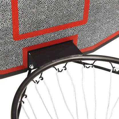 Tabellone da Pallacanestro Nero 71x45x2 cm Polietilene | homemem39