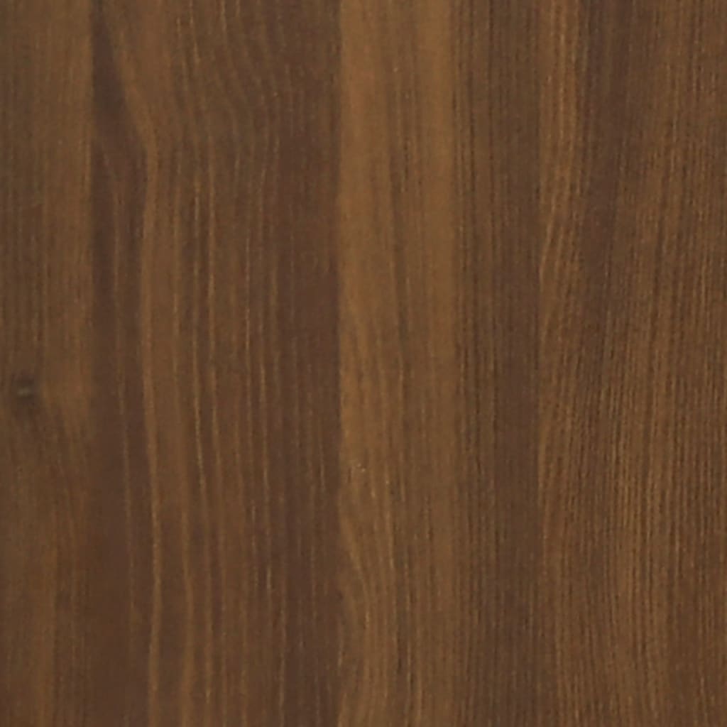 Mobili Parete 2 pz Rovere Marrone 60x36,5x35 cm in Multistrato