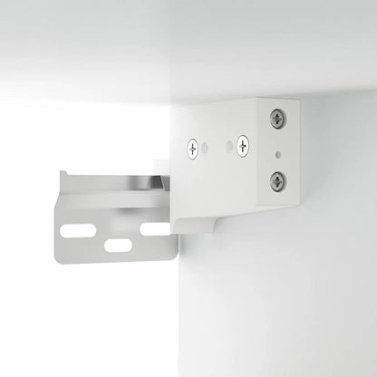 Mobili Parete 2 pz Bianco 80x35x36,5cm Legno Multistrato | homemem39
