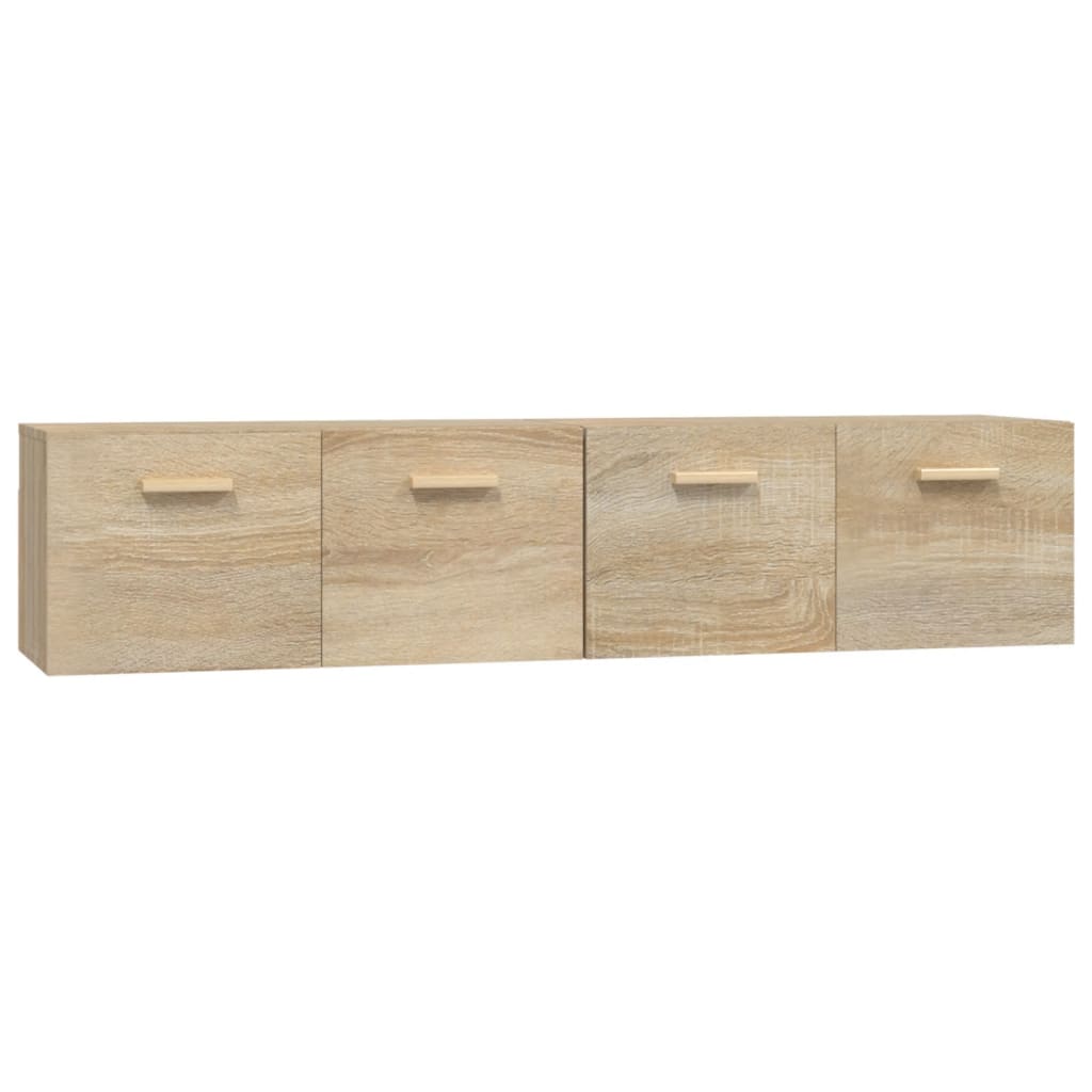 Mobili Parete 2 pz Rovere Sonoma 80x35x36,5cm Legno Multistrato | homemem39